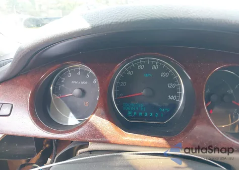 2006 Buick Lucerne Cxl из США, поврежденный, VIN 1G4HR57YX6U211155